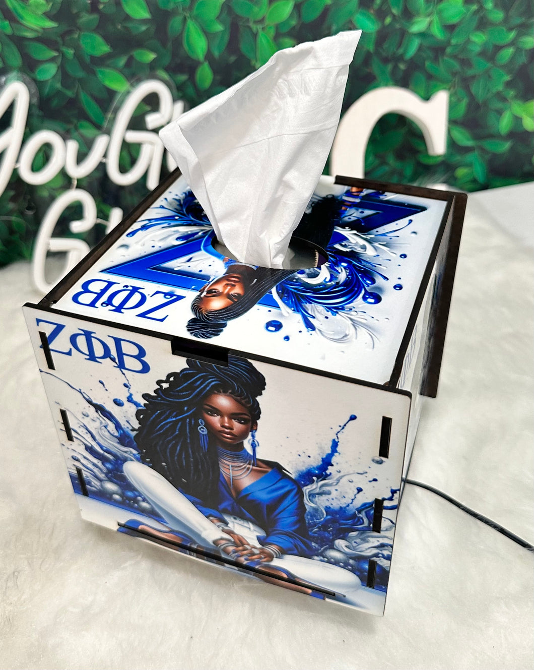 Personalized Kleenex Tissue Box